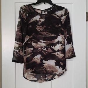 Mossimo XS multicolored blouse